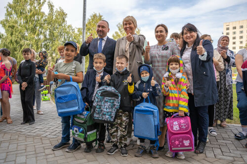 В ДРКБ Татарстана поздравили с Днем знаний юных пациентов
