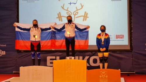 Татарстанская спортсменка Регина Шайдуллина стала чемпионкой Европы по тяжелой атлетике