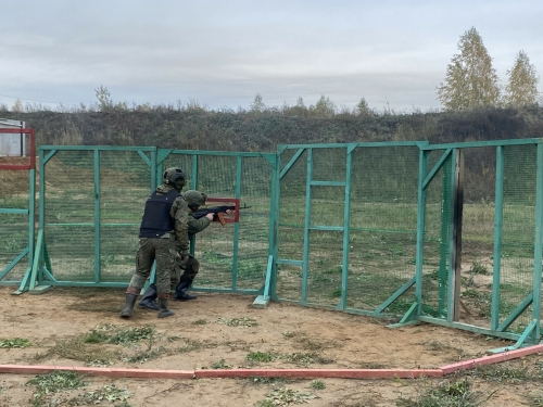 На полигоне под Казанью полным ходом идет боевое слаживание мобилизованных