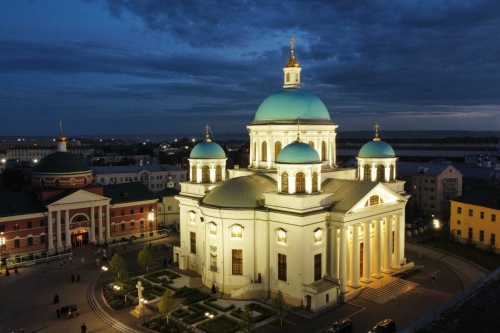 Всенощное бдение накануне Дня Казанской иконы Богородицы возглавил экзарх всея Беларуси