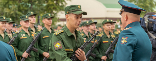 Выпускники казанского училища – образец чести и отваги: курсанты-танкисты приняли присягу