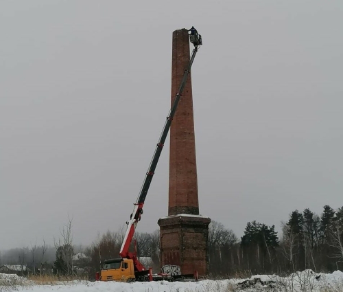 В Татарстане пресечена очередная попытка разобрать старинную трубу в Ключищах