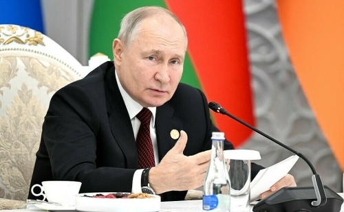 Путин заявил об улучшении положения российских войск почти на всей линии фронта