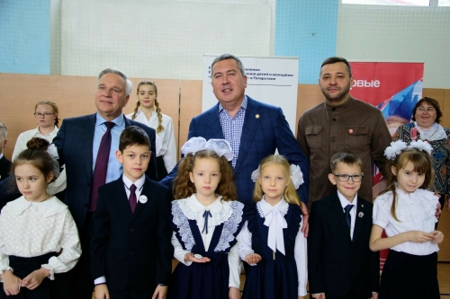 Глава Бугульминского района посвятил младших школьников в «Орлята России»