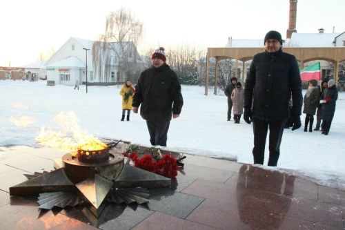 В Буинске почтили память героических земляков