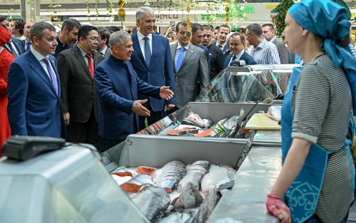 «Окно для связи с арабским миром»: в Казани открылась ярмарка Russia Halal Market