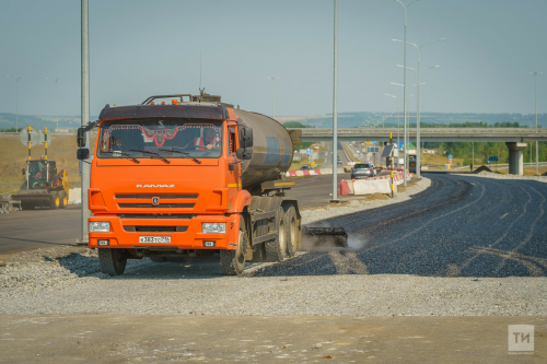 В строительстве дороги Алексеевское – Альметьевск задействовали дорожников из Беларуси