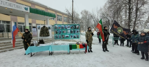 В Мамадышском районе установили мемориальную доску в память о бойце СВО