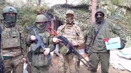Бойцы спецоперации из Татарстана прислали видеопривет с передовой