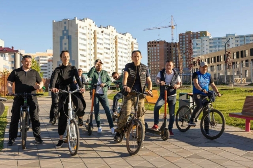 На побережье Альметьевского водохранилища завершится строительство павильонов