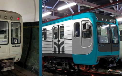 Поезда в метро Казани обновят облик — их покрасят в серебристый и бирюзовый цвета