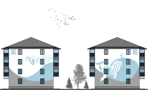 Как изменятся фасады домов в Бугульме после капремонта — эскизы