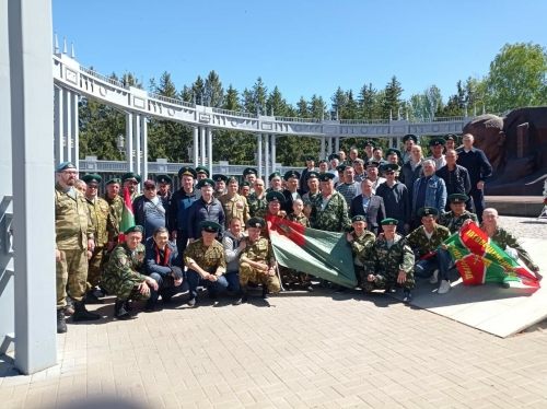 Бойцы СВО приняли участие в автопробеге в Альметьевске