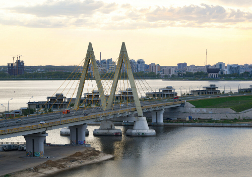 Ночью в Казани досрочно откроют движение по мосту Миллениум