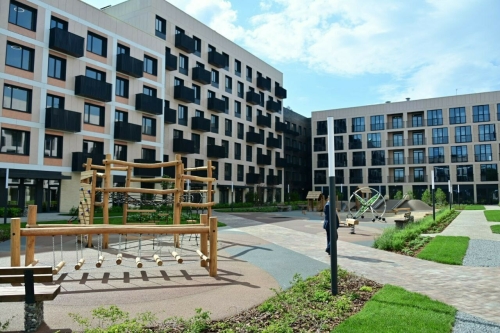 Минниханов осмотрел первые дома нового комплекса «Квартал Ю» в Иннополисе