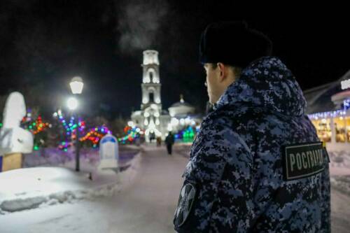 Росгвардейцы обеспечили порядок в Рождественскую ночь в Татарстане