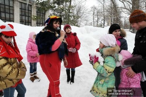 Масленица в Казанском зоопарке