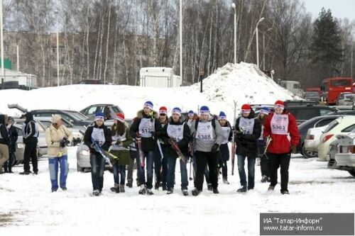 Лыжня России - 2013 в Казани