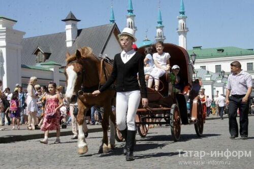 Детский праздник в Кремле