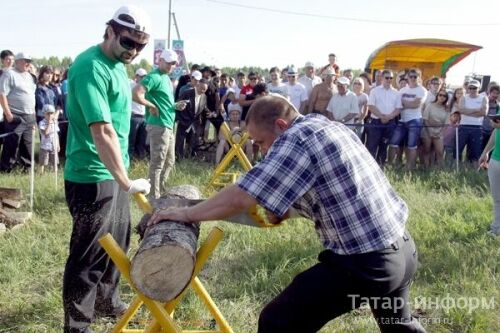 Необычный Сабантуй прошел в Сабинском районе