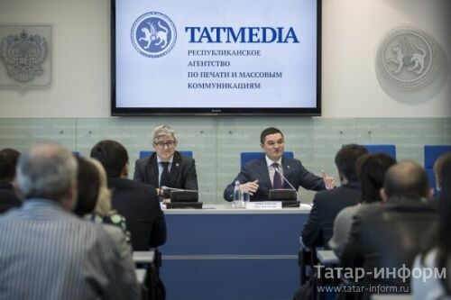 Зарипов и Миннахметов встретились с коллективом "Татмедиа"