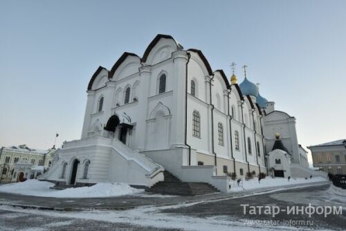 Богослужение в Казани в честь Рождества