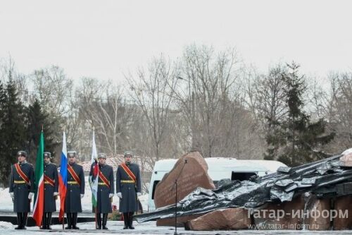 Митинг в честь вывода войск из Афганистана