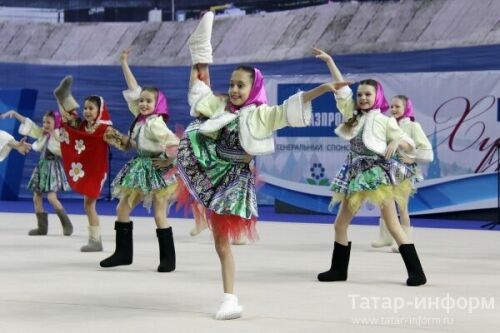 Открытие первенства по художественной гимнастике