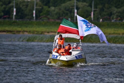 Плавание на открытой воде. 5 км. Команды