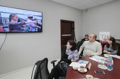 Пресс-конференция социального проекта “В объективе ТНВ - большая семья”