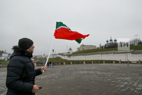 Акция-концерт МИН ТАТАРЧА С&#1256;ЙЛ&#1240;Ш&#1240;М! , к 25-летию Конституции РТ.