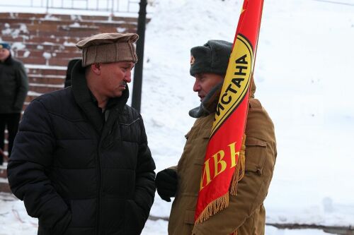 Митинг в поддержку действующего президента России Владимира Путина 