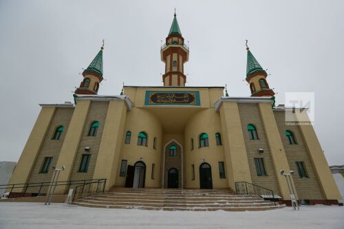 Зеленодольск. Церемония открытия Соборной мечети «Джамигъ» 