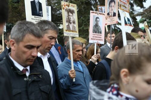 Бессмертный полк в городе Казань