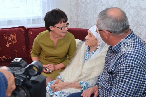 Беседа со 103-летней жительницей Апастовского района РТ