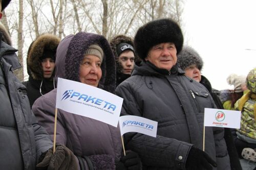 Открытие бассейна в Дербышках