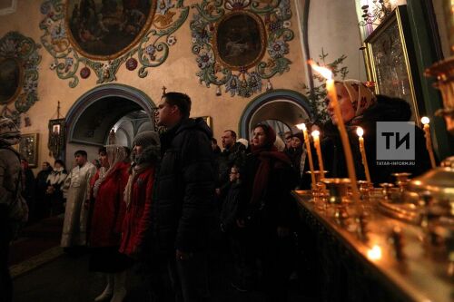 Рождество в Петропавловском соборе