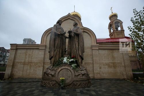 Открытие памятника благоверным  Петру и Февронии в г. Казани