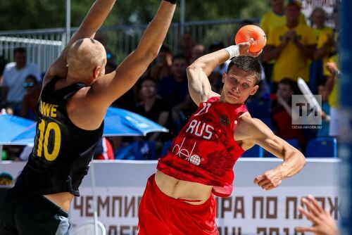 Чемпионат мира по пляжному гандболу. Мужчины. Россия - Швеция