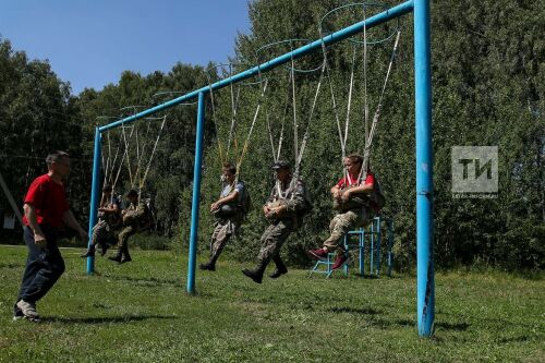 Репортаж по парашютной подготовке в Куркачах