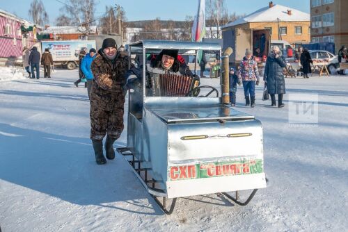 3-й фестиваль креативных саней «SUNNYФЕСТ» в Мамадыше