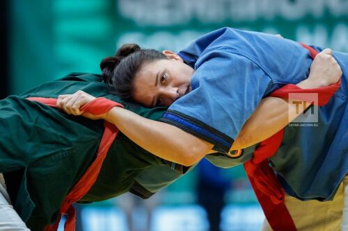 Открытие чемпионата мира по борьбе на поясах