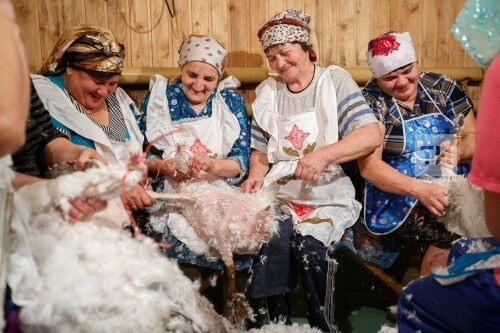 Праздник «Каз &#1257;м&#1241;се», село Старое Дрожжаное