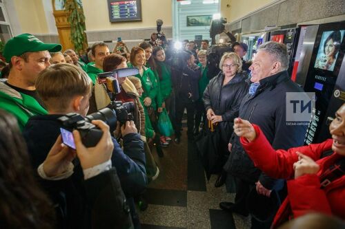 Проводы сборной команды РТ для участия в V Нац. чемпионате по проф. мастерству «Абилимпикс»