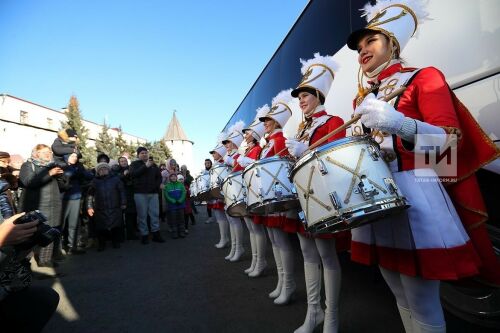 Встреча Кыш Бабая с друзьями