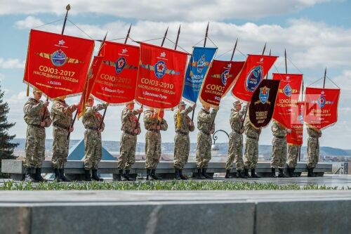 Cтарт всероссийского сбора "СОЮЗ-2019 - Наследники Победы"