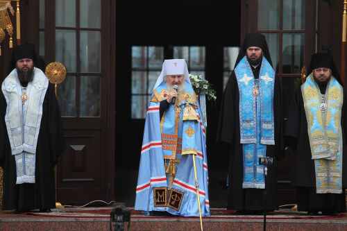 Молебен в честь праздника Казанской иконы Божией Матери