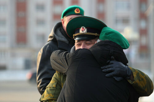 Митинг, посвященный выводу советских войск из Афганистана