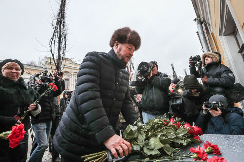 Открытие мемориальной доски министру юстиции ТАССР А.Г.Тазетдинову