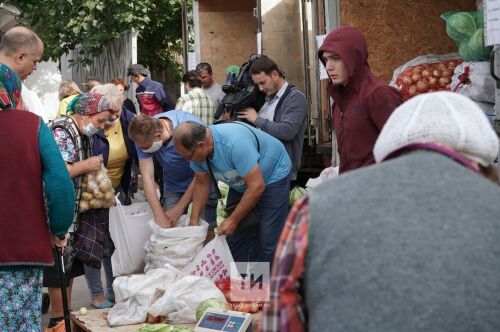 Ярмарка с овощами по оптовым ценам от Минсельхозпрода РТ